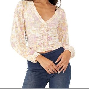 Free People Say The Word Top